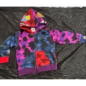 Bape Kids Camo Parka